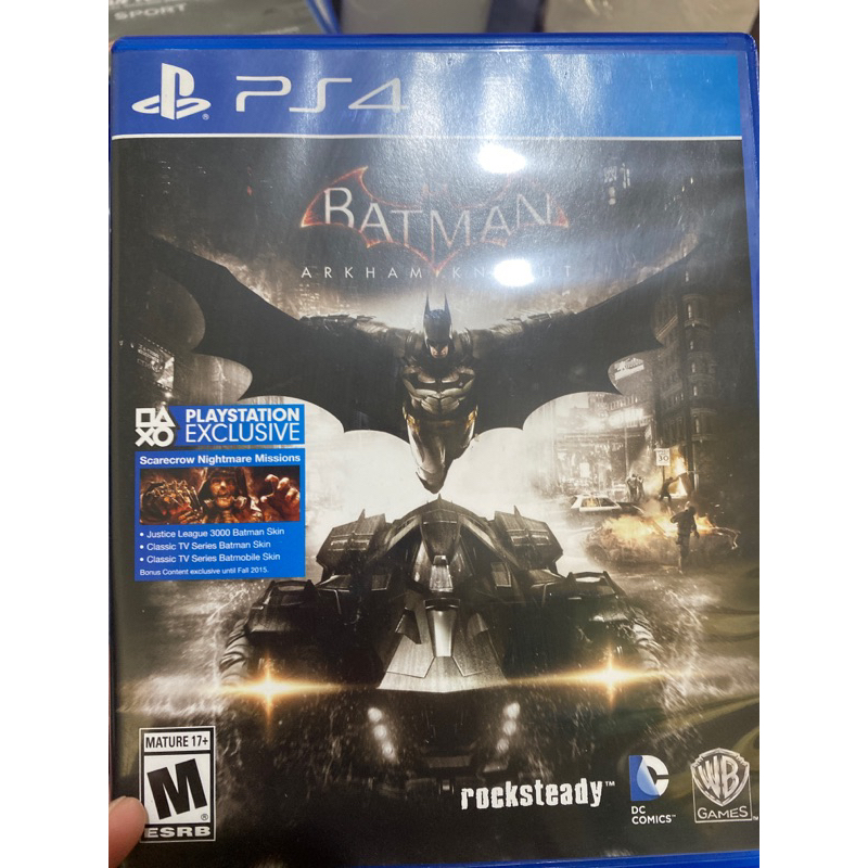 【PS4】蝙蝠俠 阿卡漢騎士 亞洲英文版 Batman: Arkham Knight 這片沒出中文