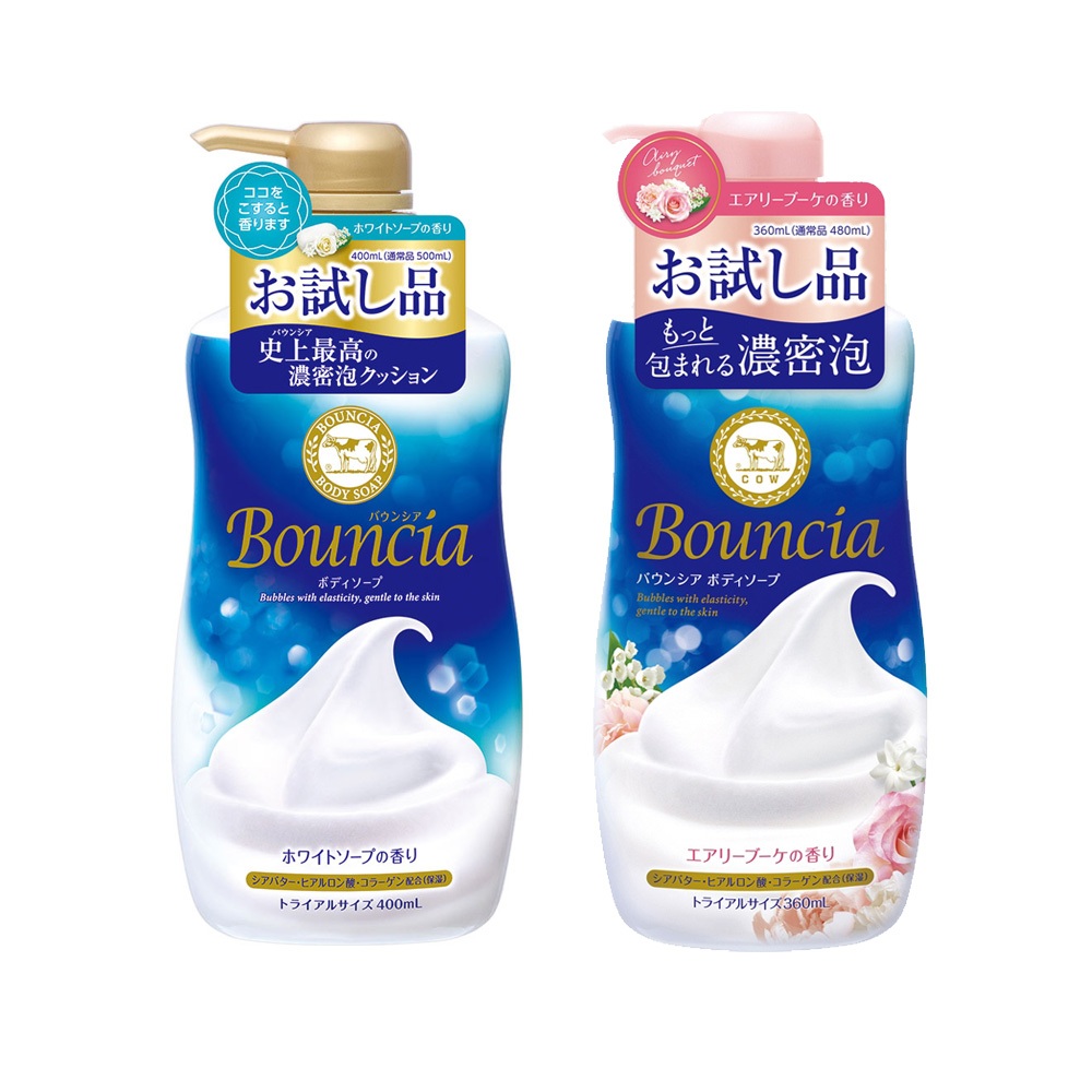 【餅之鋪】日本   牛乳石鹼沐浴乳400ml-皂香 花香
