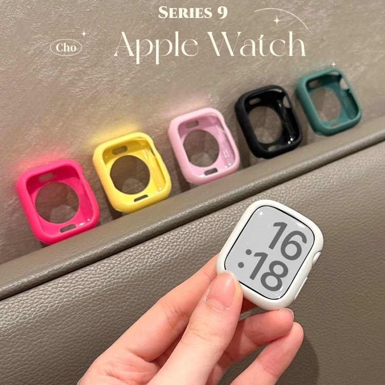 矽膠軟殼 適用 Apple Watch Ultra 2 S9 錶帶 8 7 6 5 4 41mm 45mm 49mm