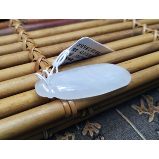 【禾賢行】天然翡翠.緬甸玉.冰糯種福瓜/福氣綿長.手工精雕墬子.項鍊.玉珮.ZGP0I539865