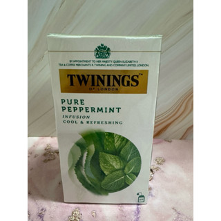 沁心薄荷茶2公克 25包-唐寧TWININGS 無咖啡因花草茶系列 蝦皮代開發票