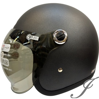 GP5 319 平鐵灰 安全帽 泡泡鏡片 全可拆 超透氣 半罩式 安全帽