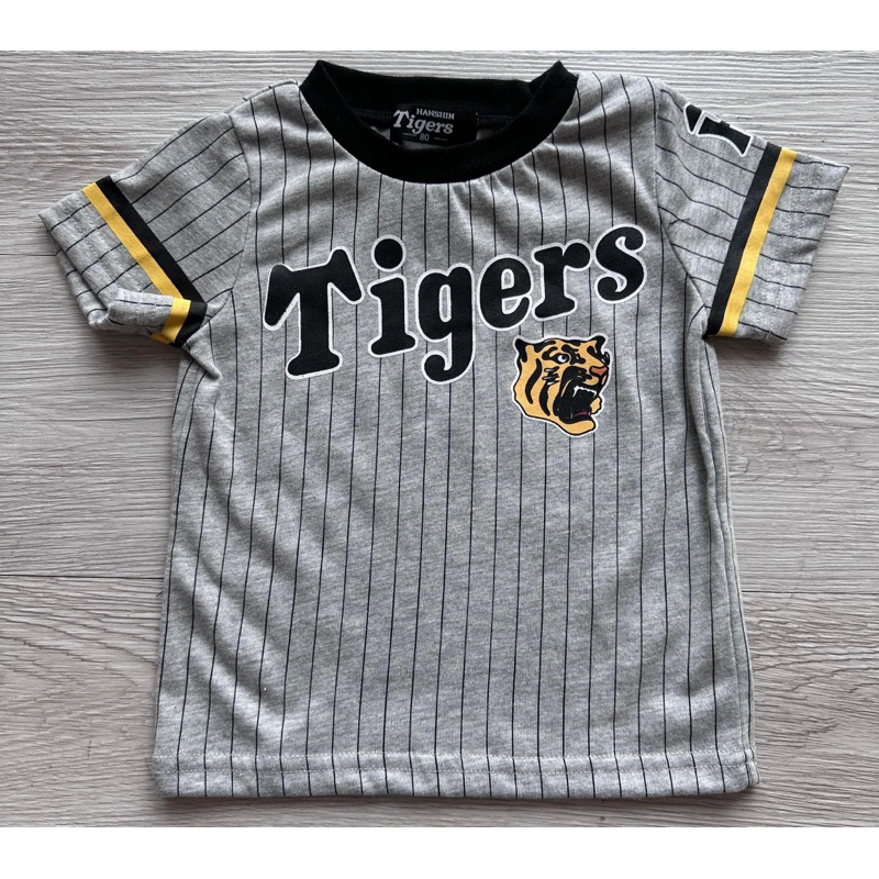 🌟現貨130碼🌟稀有大碼 日本🇯🇵阪神虎棒球隊兒童短袖上衣