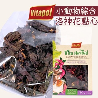 鼠兔天然蔬菜點心【Vitapol維他寶】洛神花點心 小動物點心 洛神花乾 乾燥蔬菜 天然蔬菜 兔子乾燥蔬菜 天竺鼠點心