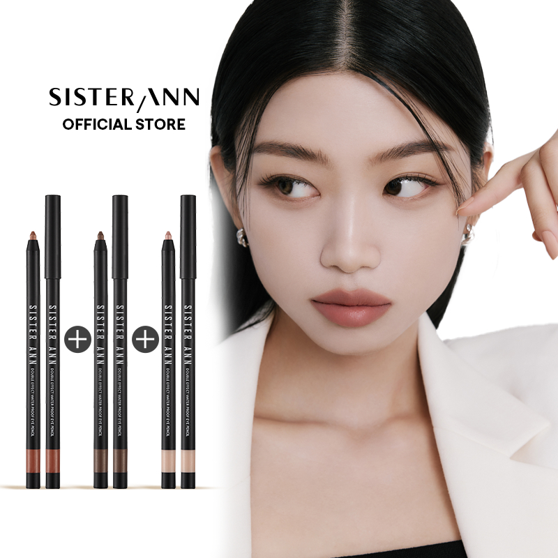 【SISTERANN】 1+1+1 最佳三件組 多功能防水眼線筆 11種顏色 官方旗艦店 韓國安姐姐