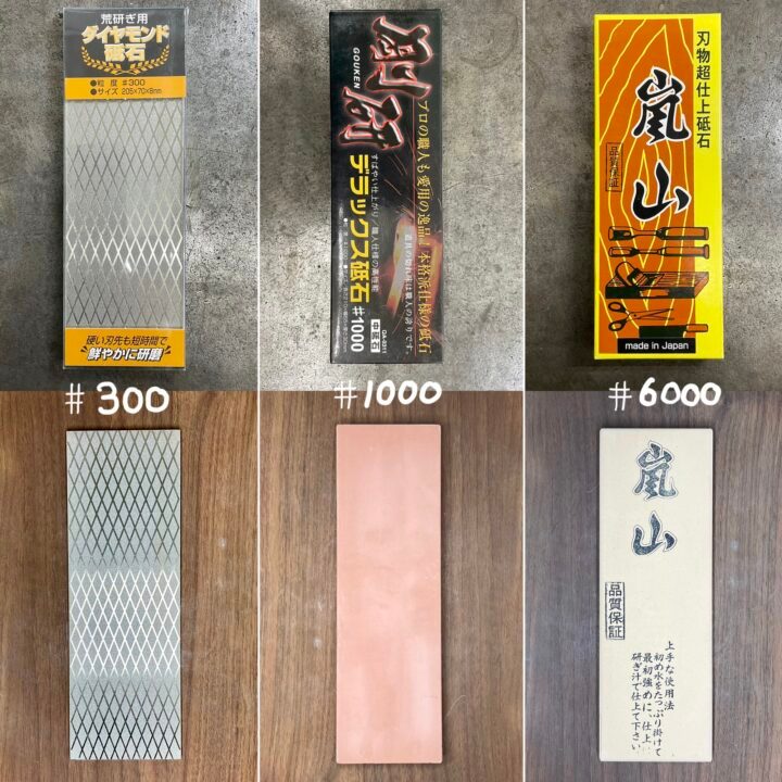 【日本 OKA factory 岡製作所】 磨刀石 #300/ #1000/ #6000