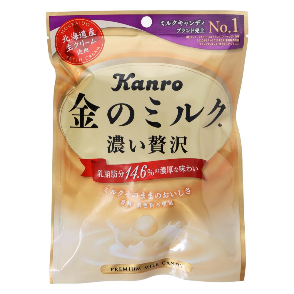 現貨在台 日本 KANRO北海道 金 牛奶糖1包80公克/甘樂黃金牛奶糖