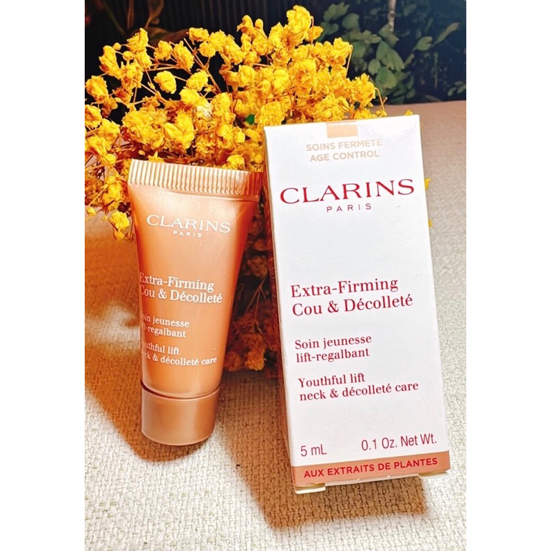 【阿狗小舖】🐶CLARINS 克蘭詩 超性感美頸霜 彈力升級版5ml(火雞脖救星)2024/05