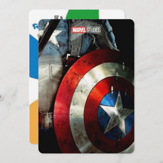 漫威系列 美國隊長 悠遊卡 （實體悠遊卡、非貼紙） Captain America Marvel