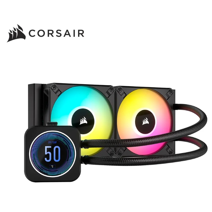 ~聯迅科技~水冷散熱器  海盜船 CORSAIR iCUE H100i ELITE LCD XT 自取優惠請洽詢