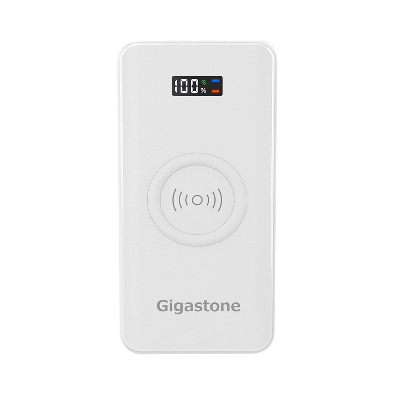 全新Gigastone Type-C PD3.0無線快充行動電源10100W|10000mAh/QC/Qi/iPhone