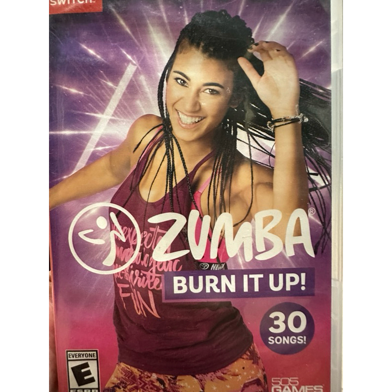 Switch Zumba 遊戲Burn it up 便宜賣！！