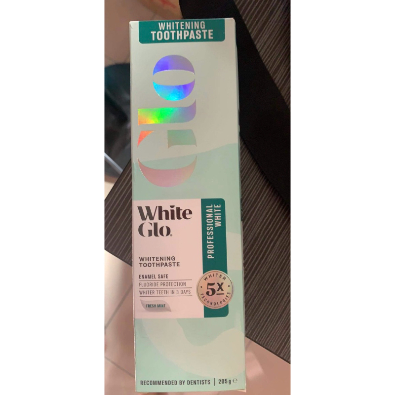 『現貨』澳洲美白牙膏White Glo Professional White Toothpaste 205g
