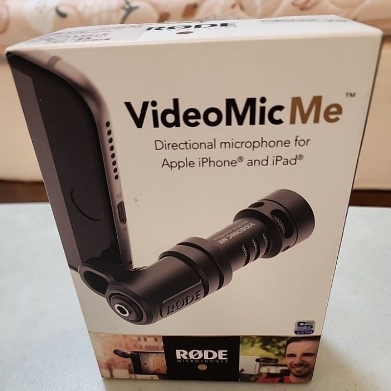 二手～Rode / VideoMic Me 電容式麥克風（3.5mm 手機/平板專用）