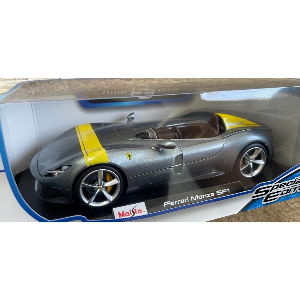 【現貨】1/18 Ferrari Monza Sp1 模型車 合金車 Maisto Bburago