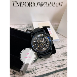 Armani AR60008(亞曼尼）雙簍空機械錶 手錶 精品錶 精品手錶
