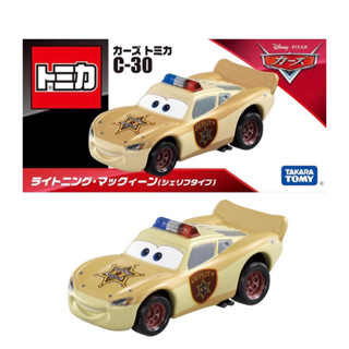 【瑪利玩具】TOMICA 汽車總動員 CARS C-30 閃電麥坤 (公路旅行 警長版) DS22797