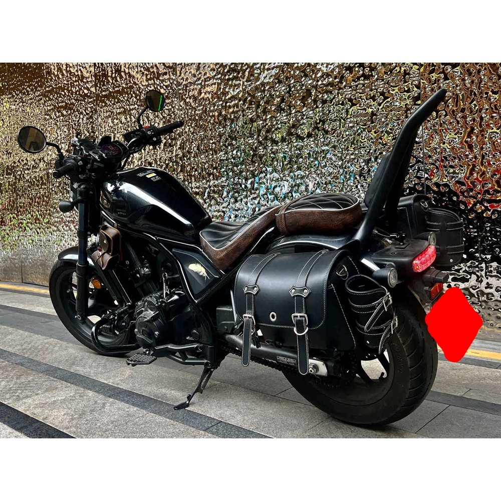 rebel500後貨架 適用於 Honda Rebel 1100T改裝後靠背 Rebel250 honda 機車 Reb