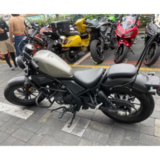 rebel500後靠背 適用於 本田 叛逆者1100改裝扶手型後貨架 rebel500S 腳踏車 Rebel 1100T