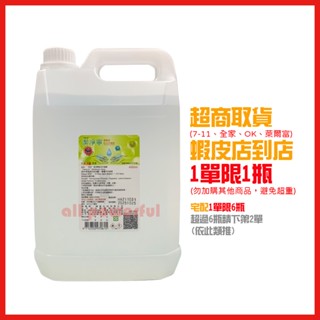 【店到店限1瓶 宅配限6瓶】恆安 潔淨寧 乾洗手劑(檸檬香) 4000ml ｜ 開立電子發票
