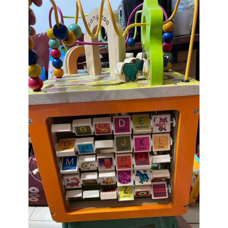 二手木製多功能玩具組只能桃園八德置地廣場面交