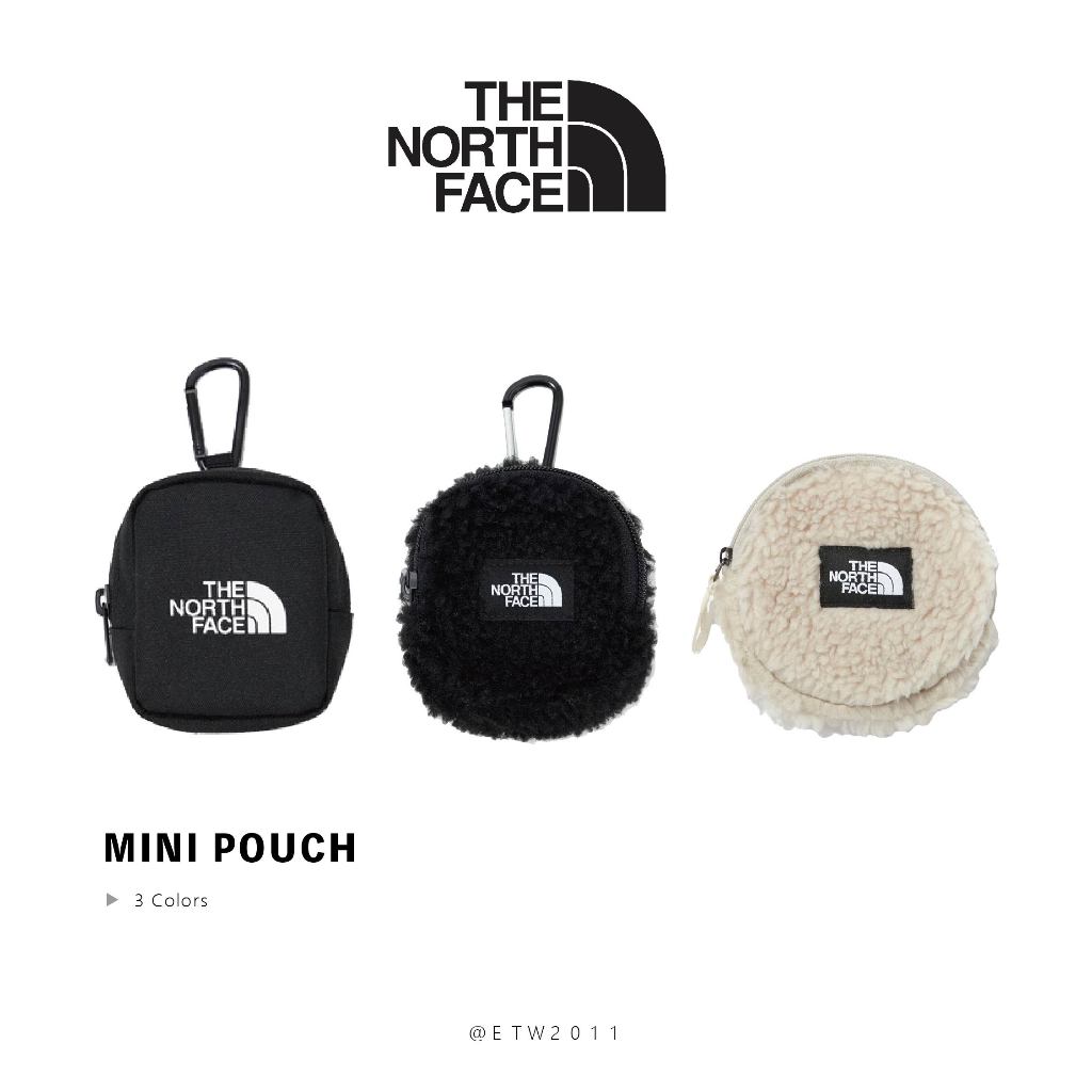 ☆ETW☆【台中店】北臉 The North Face mini pouch 零錢包 錢包 掛鉤 小腰包 現貨