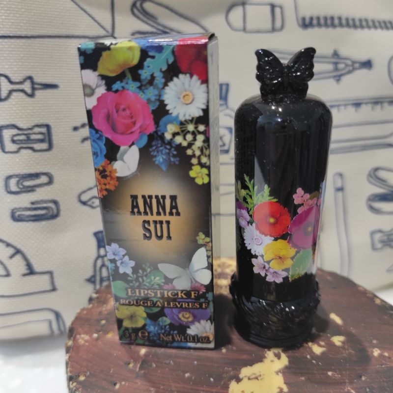 Anna Sui 安娜蘇 薔薇花園明艷唇膏#F202(3g)