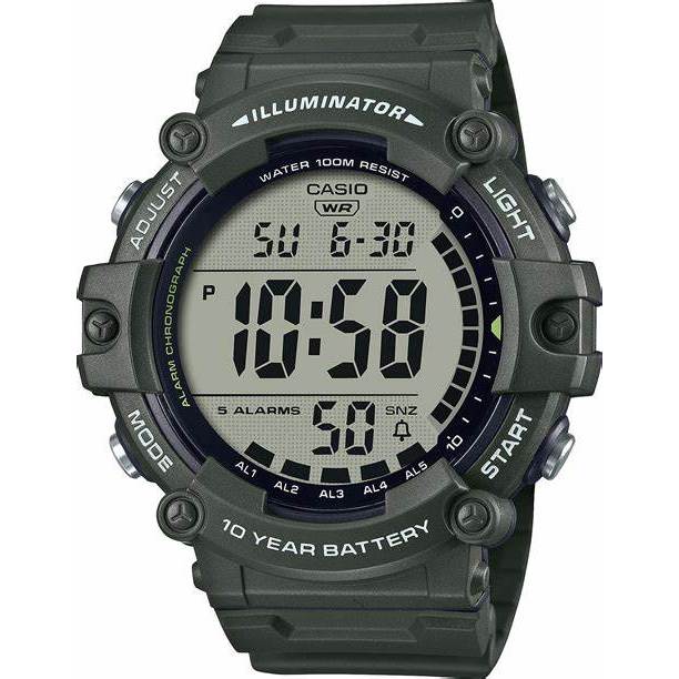 大字幕顯示具時尚與功能性的防水錶款AE-1500WHX-3A