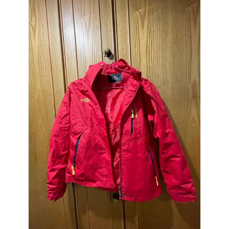 KSK outdoor紅色 M號 風衣外套 登山外套 防水外套（8成新）