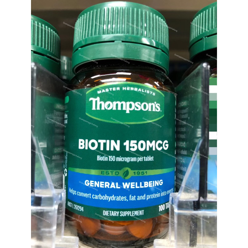 🦘澳洲代購🦘Thompson’s•湯普森•生物素•biotin•100片