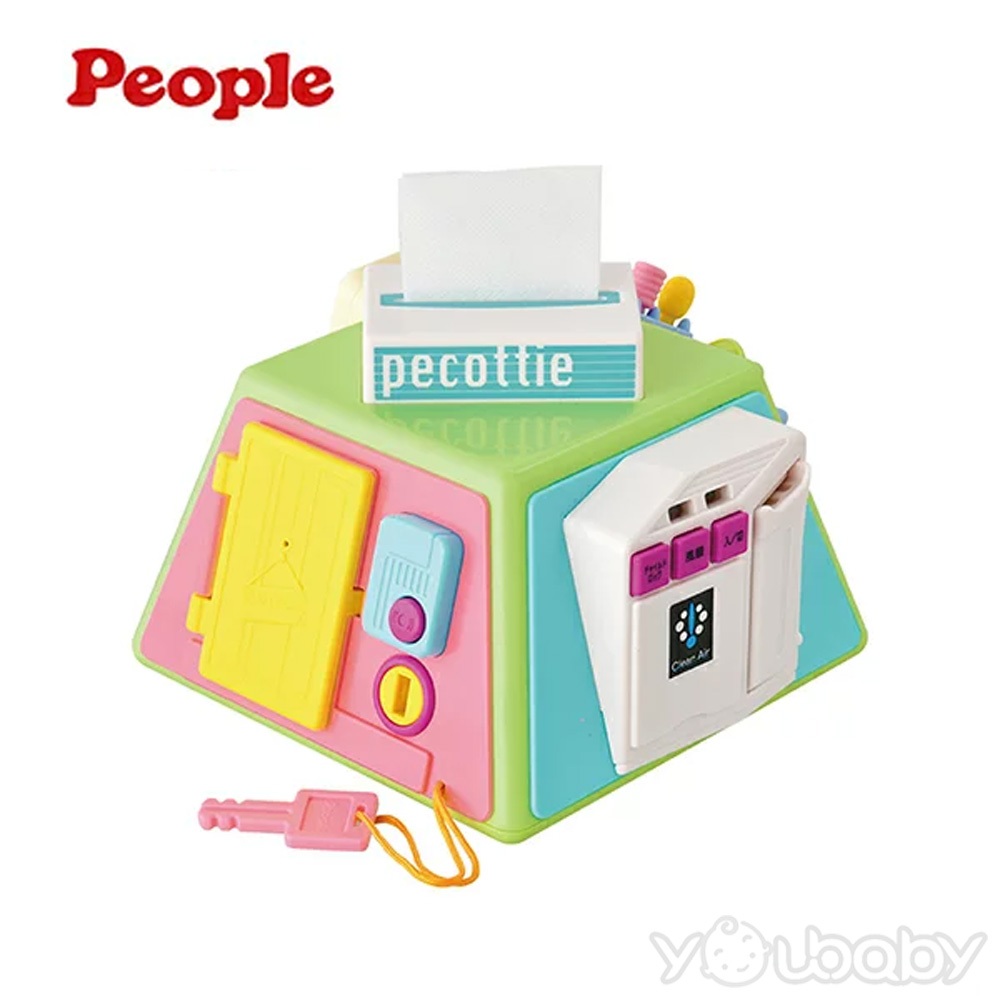 People 五面遊戲機 8m+｜安撫玩具 發聲玩具 益智玩具