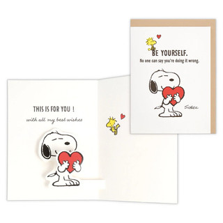 《現貨》日本Hallmark Snoopy史努比立體多功能感謝卡片