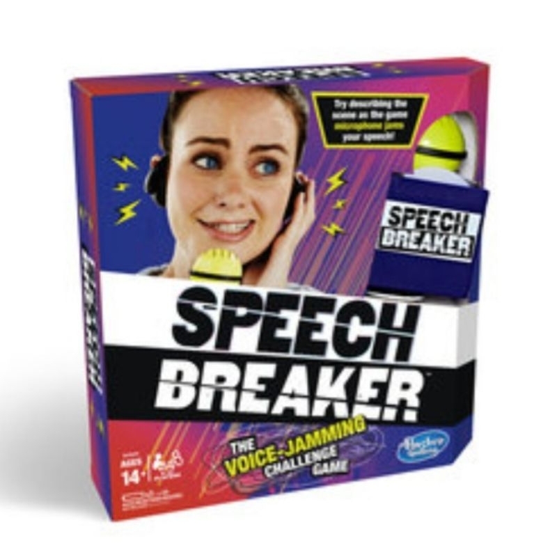 (全新桌遊)結巴麥克風 Speech Breaker 派對 團康 正版 益智遊戲 過年桌遊必備