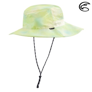 ADISI 輕量3L防水高透氣印花大盤帽 AH23051 / 春漾萊姆藍 (防水帽 防曬帽 遮陽帽)