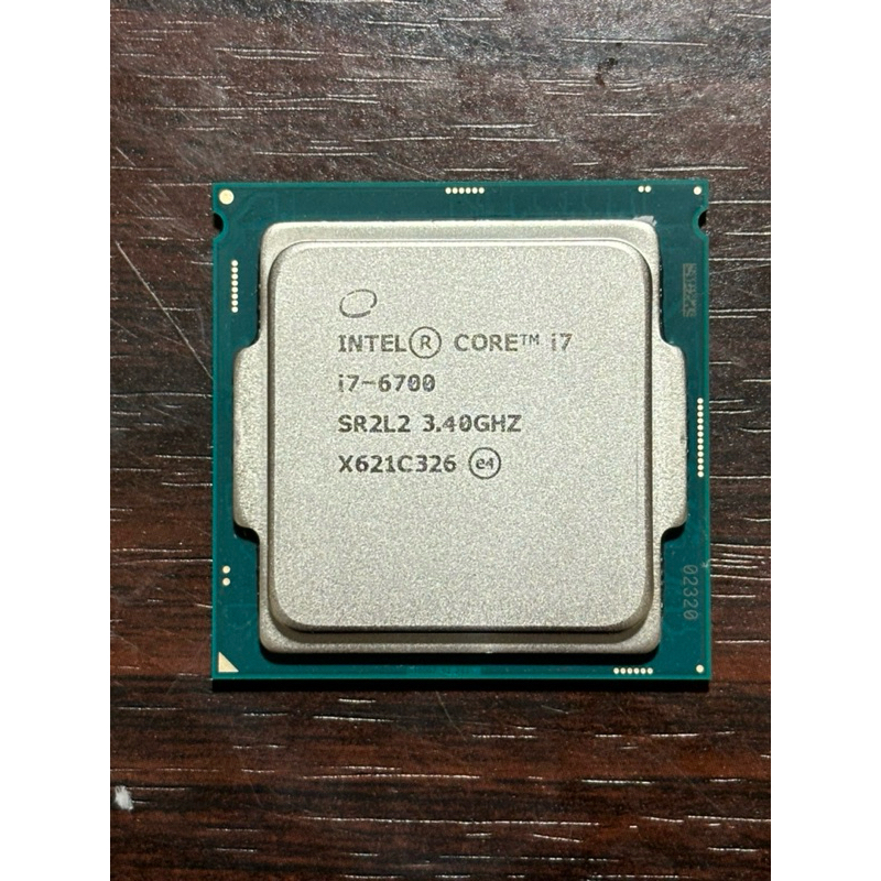 INTEL i7-6700 正式版 CPU 超頻 處理器 拆機良品