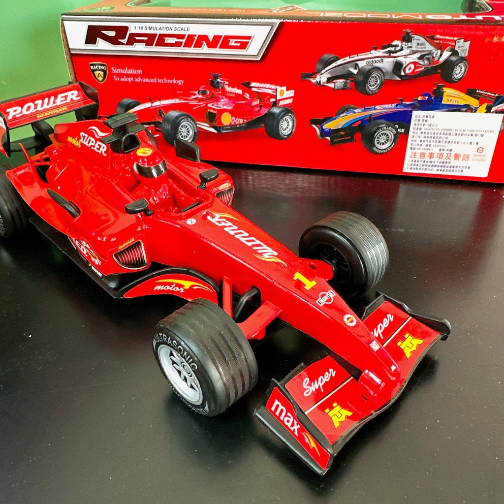 《薇妮玩具》慣性磨輪F1賽車 兒童玩具車 慣性玩具車 模型F1賽車 F1賽車 跑車 賽車 13-371 安全標章合格玩具