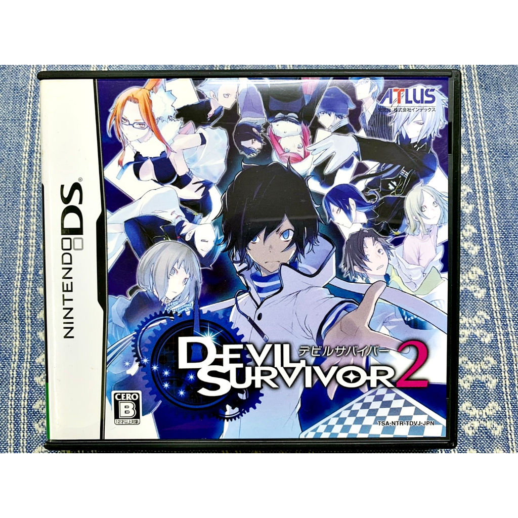 NDS DS 女神異聞錄 惡魔求生者 2 Devil Survivor 任天堂 2DS、3DS 適用 F8/K5