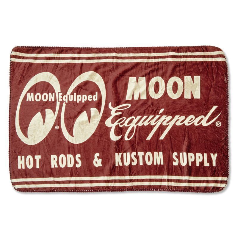 MOON Equipped 棕色 羊毛 柔軟 毛毯 被毯 [ MQG207BR ]