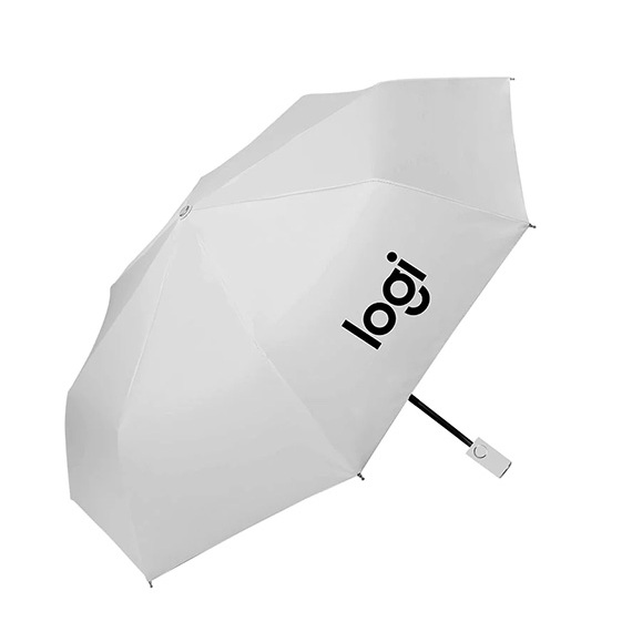 ★隨便賣★  全新現貨 羅技 自動雨傘 全自動 收合雨傘 白色