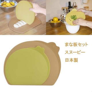 🎁現貨 日本snoopy 史努比 輕量便利 雙色砧板 耐熱砧板組 切菜板 分類料理砧板