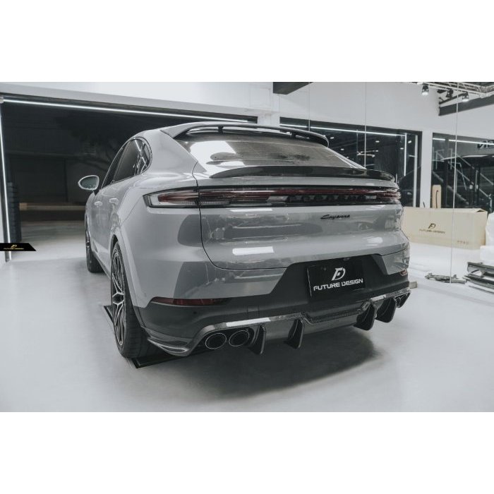 【政銓企業】保時捷 2024小改款 CAYENNE COUPE FD 品牌 GT 碳纖維 卡夢 尾翼 免費安裝