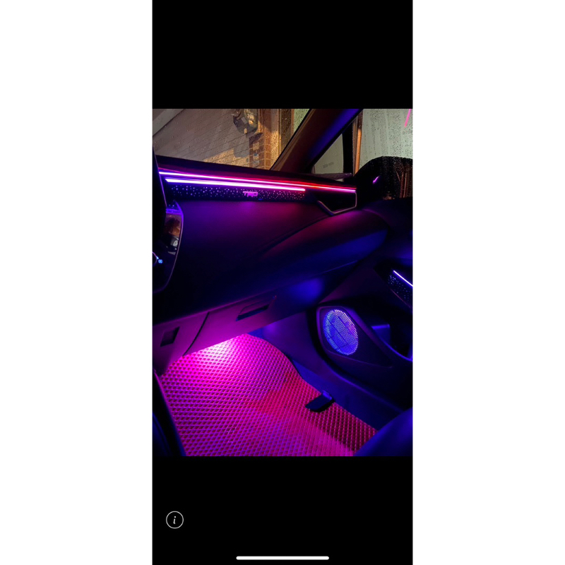 altis12代車內幻彩氣氛燈LED隱藏式壓克力音樂聲控氣氛燈
