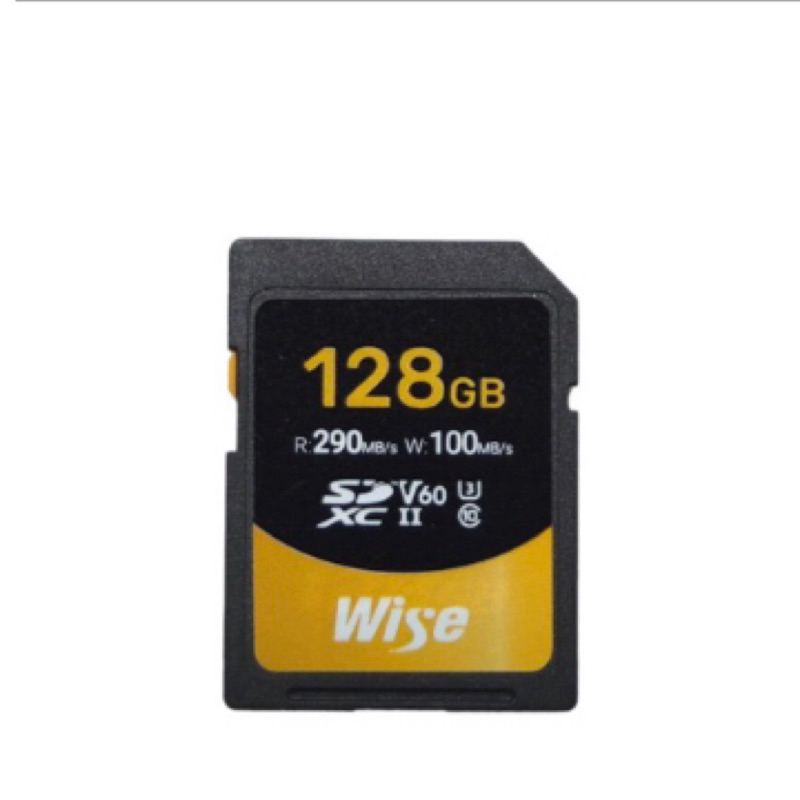 現貨 Wise SDXC UHS-II V60 128G 128GB 記憶卡