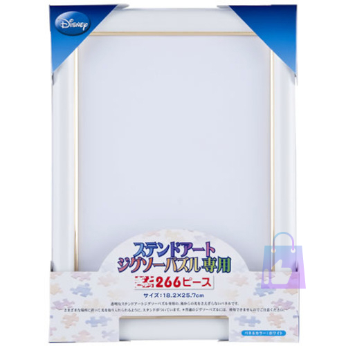 🇯🇵日本正版 迪士尼獨家 彩繪玻璃拼圖 專用框  透明拼圖框 266片 108片 500片