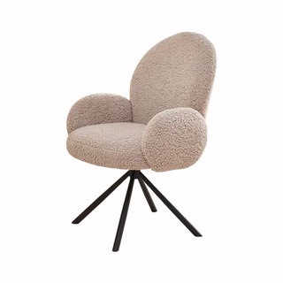 棉花糖 扶手 餐椅 休閒椅 書房椅 咖啡廳 餐椅 商空椅 CHR043 北歐風 奶油風