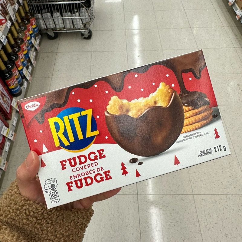 Ritz 麗滋 冬季限定 巧克力起司餅乾
