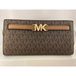 MICHAEL KORS MK 咖啡色 長夾 實體店面100%保證正品