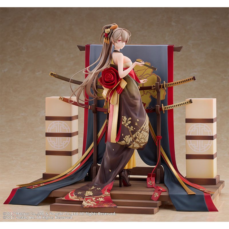 █Mine公仔█日版 碧藍航線 雙翼社 WINGS 讓 巴爾 舶刀 新春 Ver 1/7 PVC D3335