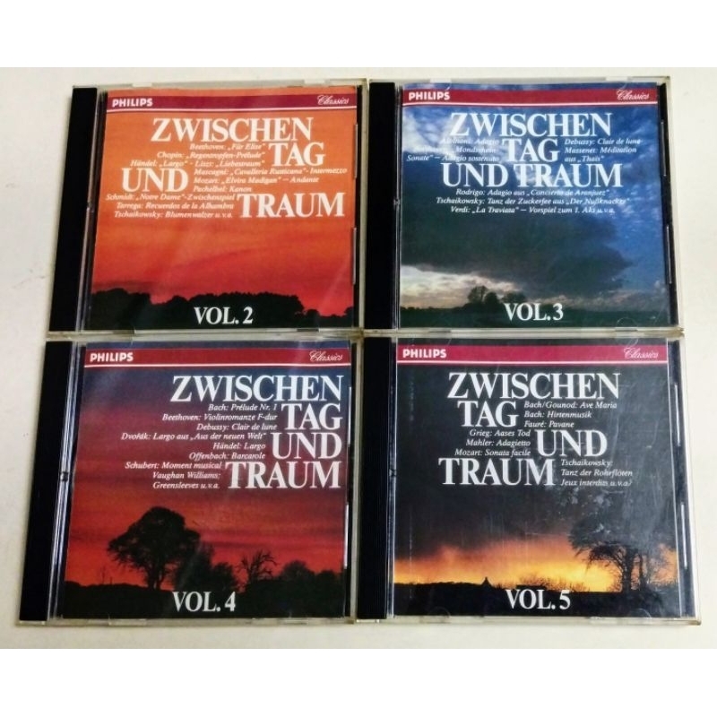 《珍藏限量CD》飛利浦經典-傷痕與創傷（2）Zwischen Tag und Traum -Vol. 2、3、4、5