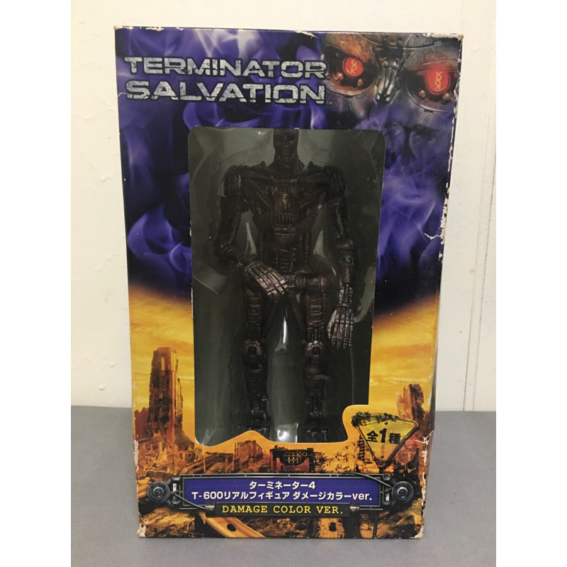 【魔洞殿堂】全新日版FURYU 魔鬼終結者TERMINATOR SALVATION T-600 戰損版 老物 盒況不佳